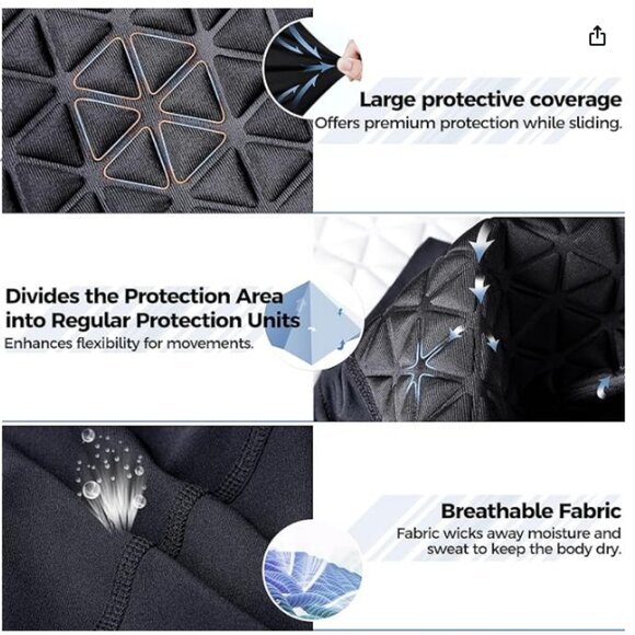 Youth Boys Baseball Sliding Shorts Cup Pocket Protective Athletic Compression Sm - Picture 3 of 4